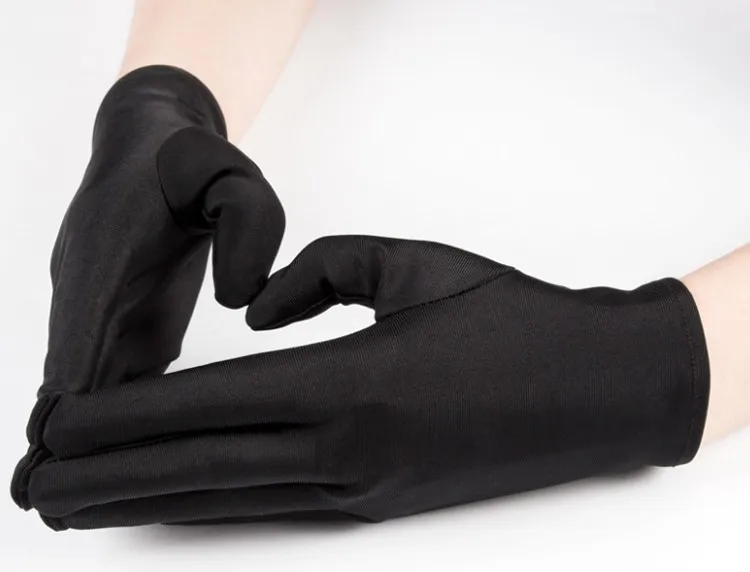 Low Moq Logo Print Mulfuctional Microfiber Glove For Jewelry Or Watch