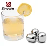 Factory Hot Sales Ice Cubes Stainless Pearls Whiskey Stones Chilling Rocks Gift Set