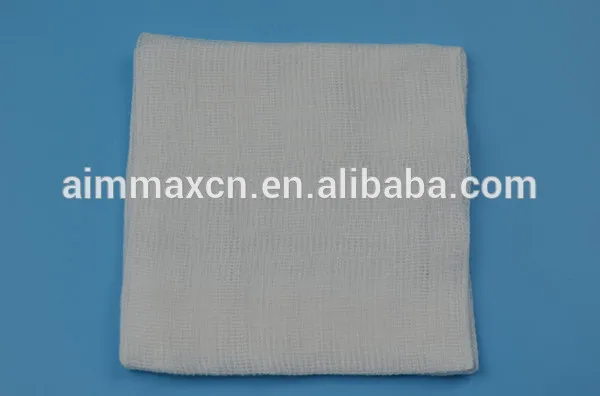 Hot sale cheap disposable PPE consumable 100% cotton absorbent gauze swab HOSPITAL gauze pads