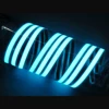 New Arrivals 5 Colorful 1m EL tape Flexible Neon Rope Light Glowing strip light with DC3V inverter