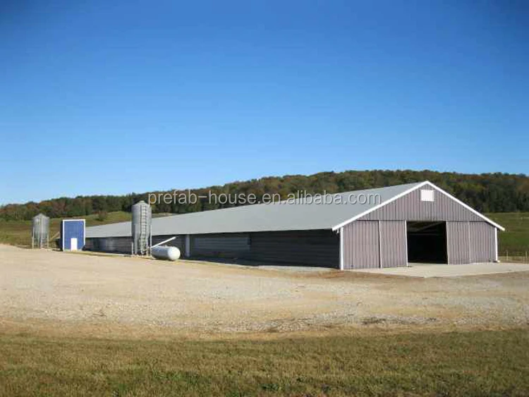 Close house poultry farming equipment chicken house, small poultry house