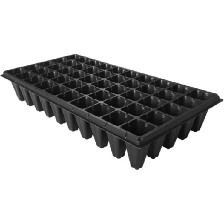 Plastic Plant Trays With Drain Holes 0.7mm 98 Cells Plug Seedingtray ...