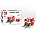 Mini Street View Assembling Building Blocks Toys For Children Compatible lepin