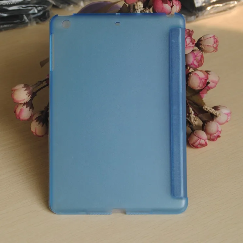 Dormancy Smart Cover for apple ipad Pro 12.9 Stand flip leather case with PC Back cover