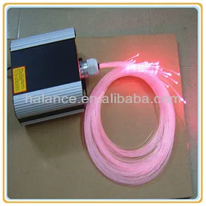 end glow starry sky lighting pmma plastic fiber optic cable