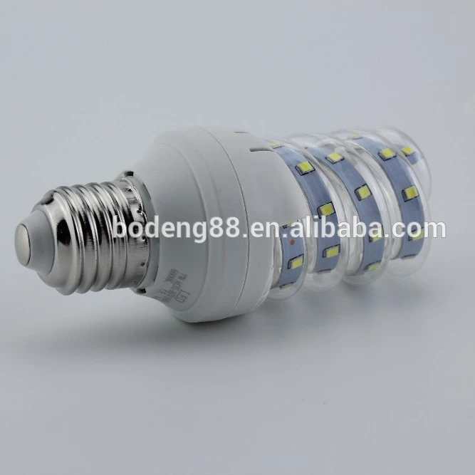 China wholesale market spiral 7W bulb E27 led corn lamp with high lumens 2835 smd chip