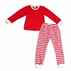 stripe shirts pants pyjama family christmas clothes set