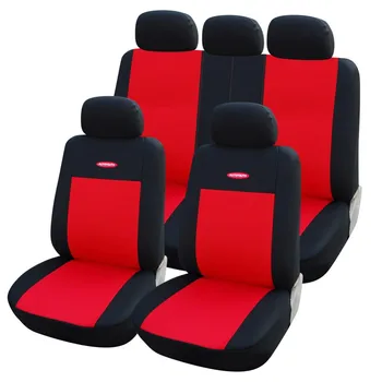 2016 High Quality Polyester Red Car Seat Covers Set For Auto - Buy Seat