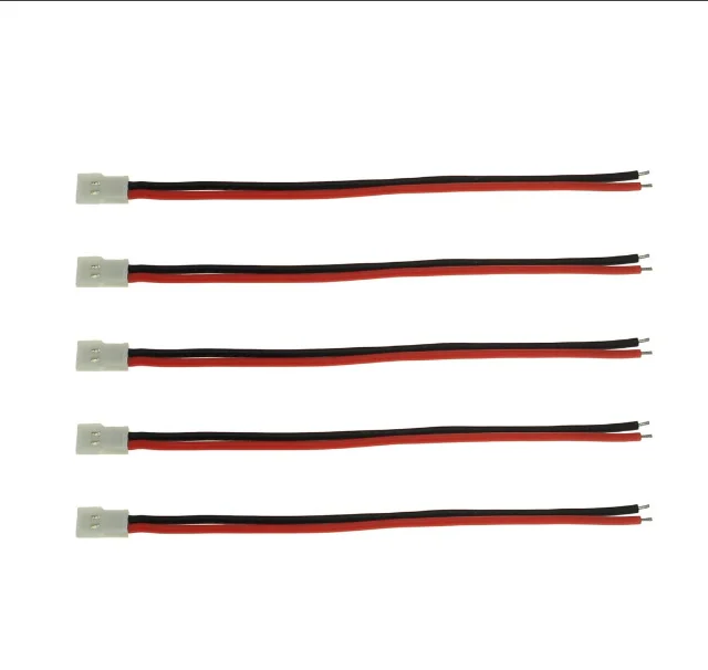 10 Pack 100mm 51005 2-Pin Connector Wire Cable for RC Lipo Battery Accessory 