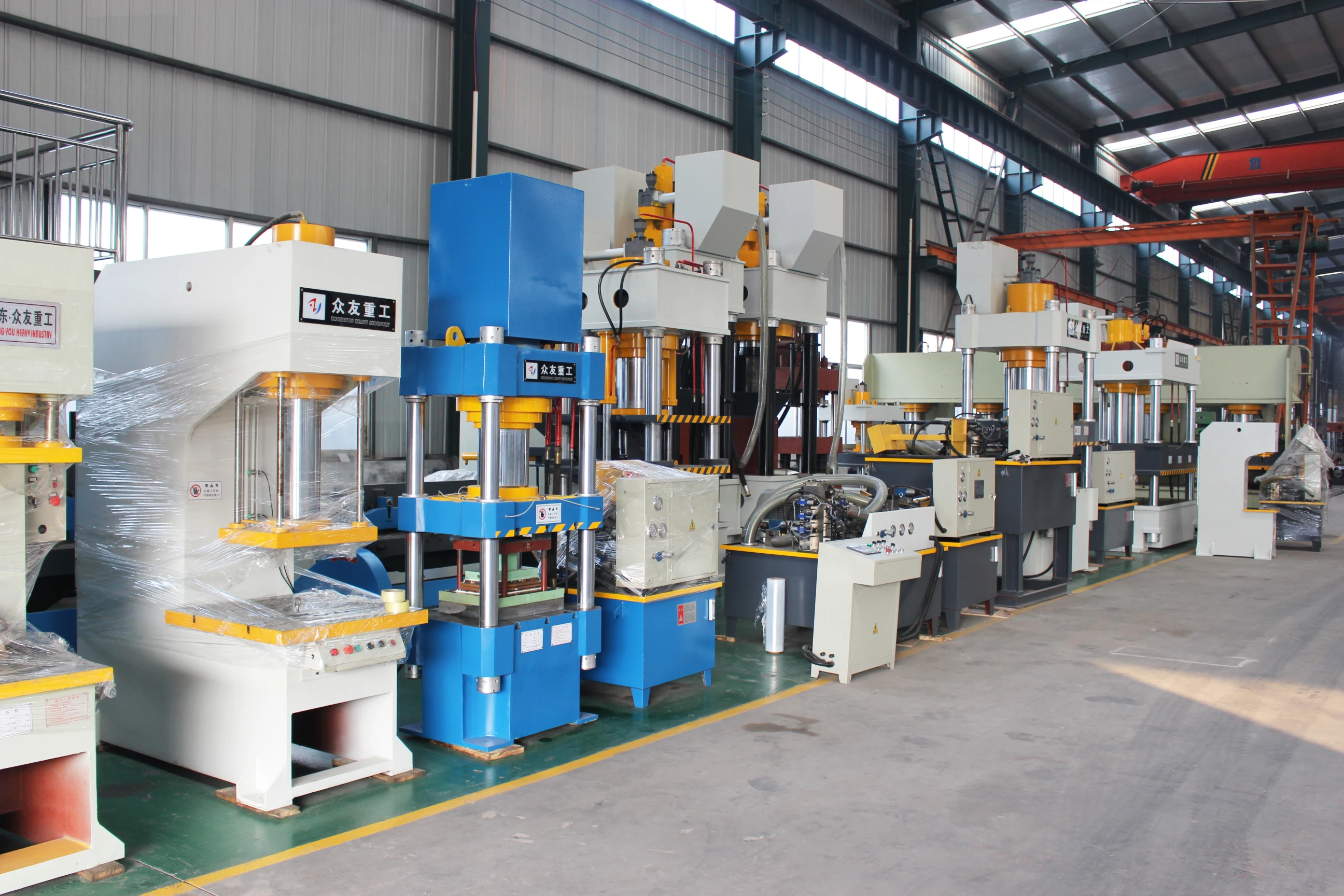 100 ton hydraulic press machine for forklift truck