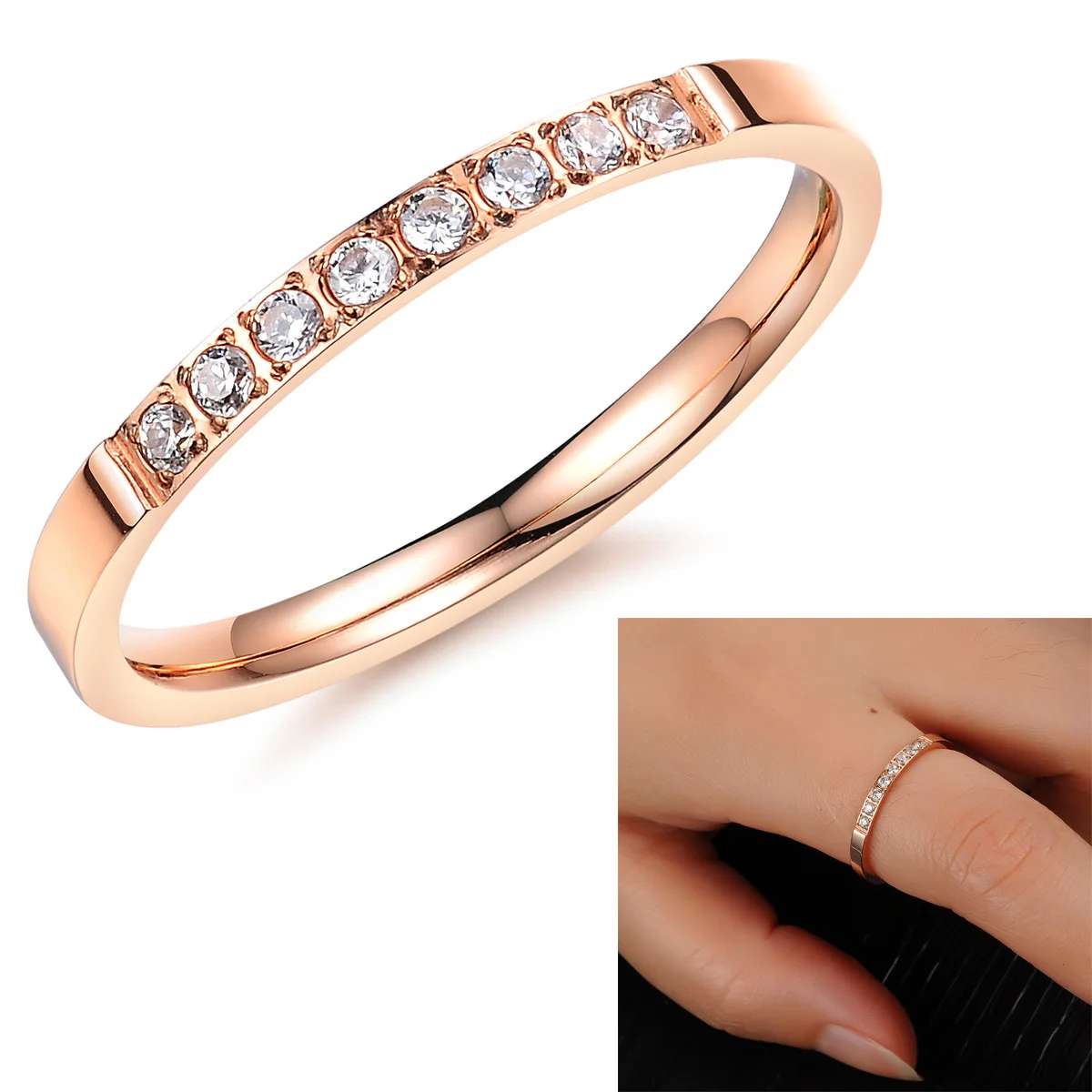 gold ring design for female 2019