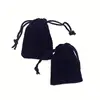 Custom Fannel Gift Pouch With Drawstring/Velvet Cell Phone Packing Bag/Velvet jewelry pouch