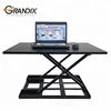 Office folding height adjustable standing desk ,desktop ergonomic sit to stand up desk workstation table, laptop converter