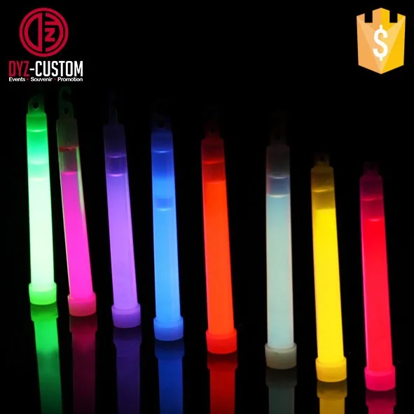 Chemical Liquid Glow Stick 6'' Ultra Bright Emergency Light Sticks
