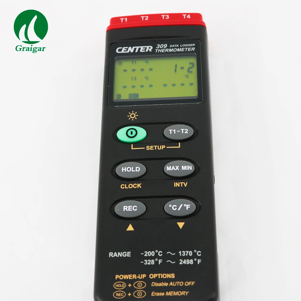 center 309 data logger thermometer manual