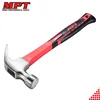 MPT 8OZ 16OZ Fiberglass Handle Claw Hammers