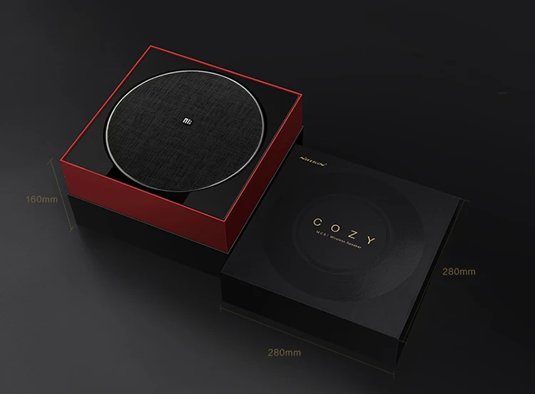 Nillkin Hi Fi Sound Super Bass home speaker brands with NFC TWS round bluetooth speaker - ANKUX.COM