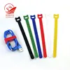 Hot sale adjustable back to back hook and loop cable ties for binding wires