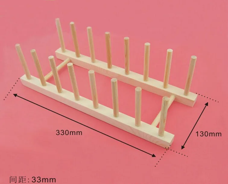 Houten Keuken Opbergrek Keukengerei Afdruiprek Diner Platen Houder Diy