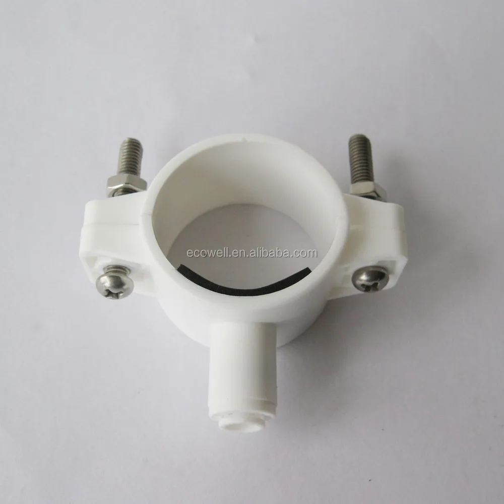 1/4" Drain Saddle Valve Clamp Quick Connect,Ro Water Filter Parts Buy