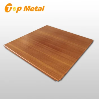 China Supplier Of Cement Board Acoustic Ceiling Tiles Wooden Grain Color Plain Perforated Sheet Metal Roof Ceilings For Club Buy 0 5mm Aluminum