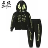 ShiJun 2019 AllHallows Fluorescence Baby Clothes / Boy's Jacket Pants Set / Winter Boy Clothing Set