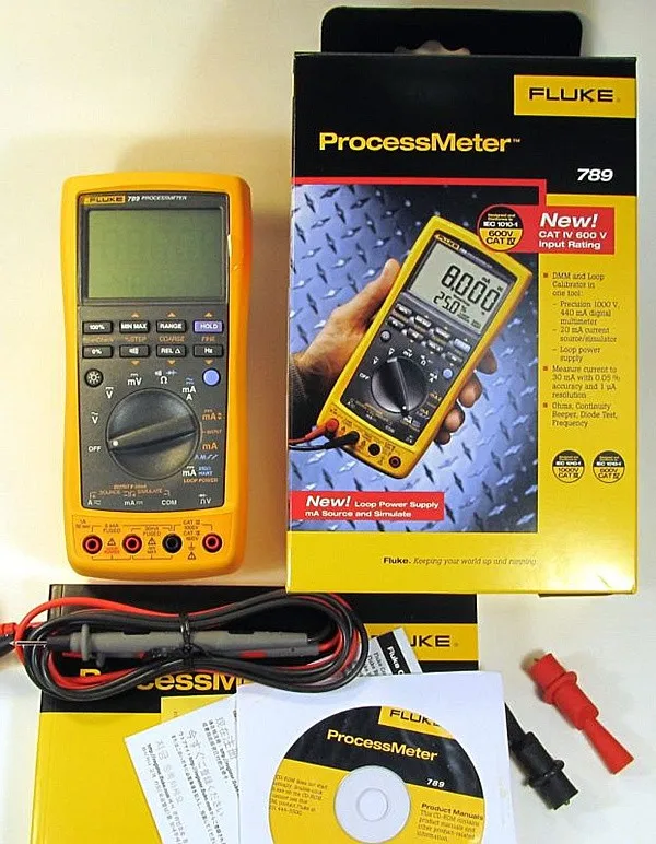 procese meter Fluke 789 Calibrator Process Meter FLUKE 4-20ma calibrator