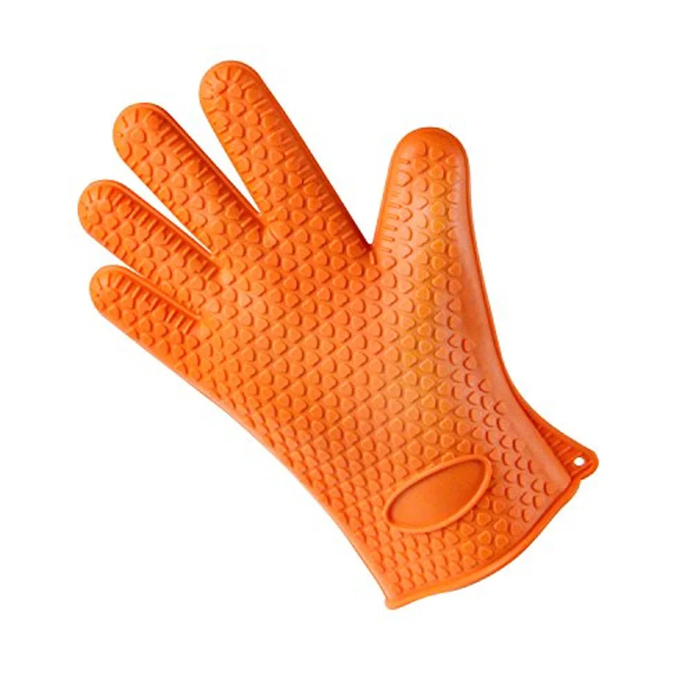 Bbq Silicone Anti Scald Gloves Kitchen Heat Resistant Silicone Gloves ...