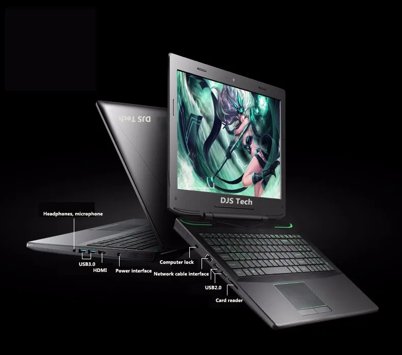 All Best For 15.6 Inch I76700hq 8gb Gtx960m 1tb Hdd+512gb Ssd Gaming