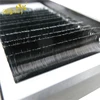 Private Label Hollyren Double Tips For Wholesale Ellipse Flat Eyelash Extensions