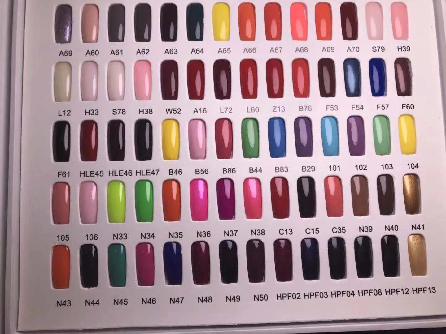 nail gel polish