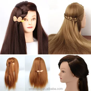 real hair dolls head