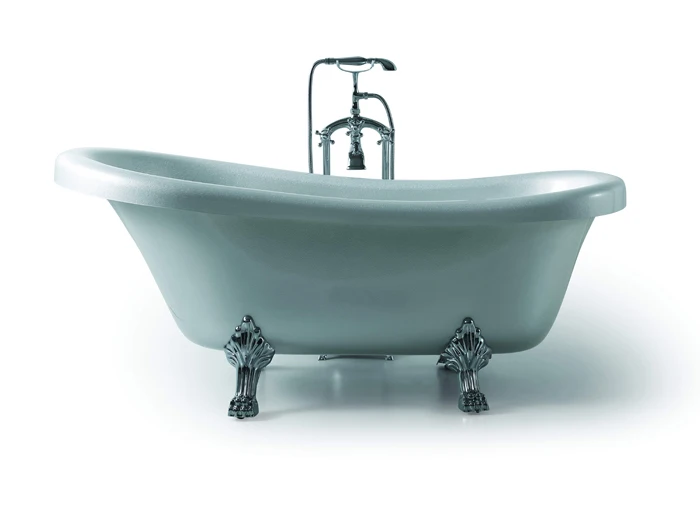 Red Color Acrylic Bathtub With Legs Buy Bathtub With Four Legs