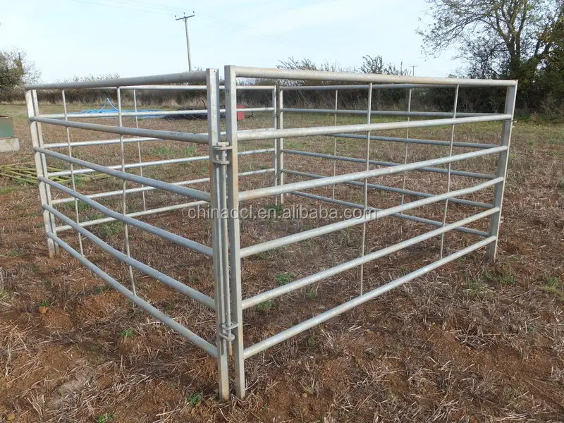 Wholesale Australia Cattle Yard Panel Fence Portable Metal Galvanized