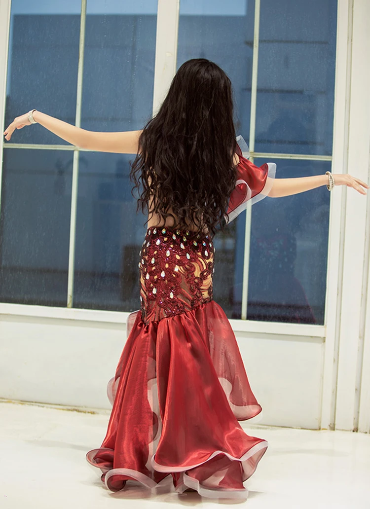 rt352 乌基 eal 阿拉伯肚皮舞表演服装为儿童