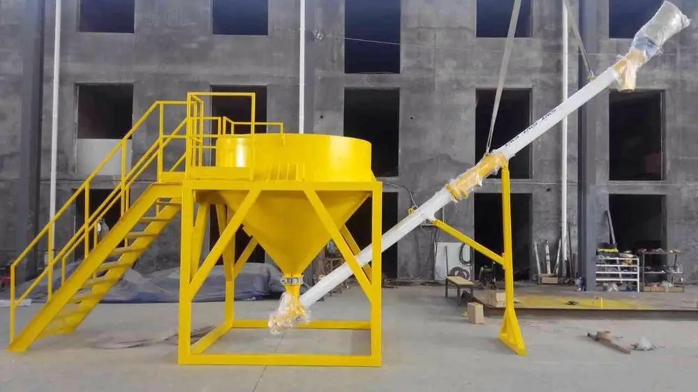 Bulk Cement Storage Hopper With Ladder 1 3m3 Buy Bulk Cement Storage