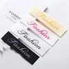Personalized Design Custom Garment Trademark Name Logo Sew on Damask Woven Label for Clothes