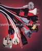 Extension cables plug and connector wire cord power supply IEC euro USA