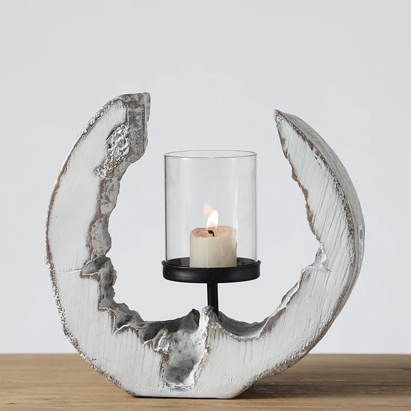 Classic Home Goods Polyresin Sweet Wedding Decoration Table Candle Stick Holder Buy Candle