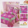 Brand pretty flowers bedding set cotton patchwork quilt