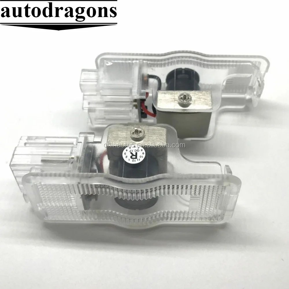 Details about  / White Courtesy Door Welcome Shadow Light For Peugeot 207 306 406 607 C2 C3 C4 C5