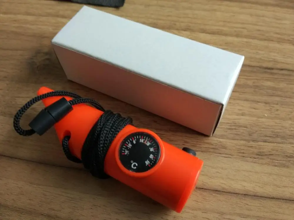 2019 7 In 1 Whistle Multi Function Camping Hiking Survival Emergency