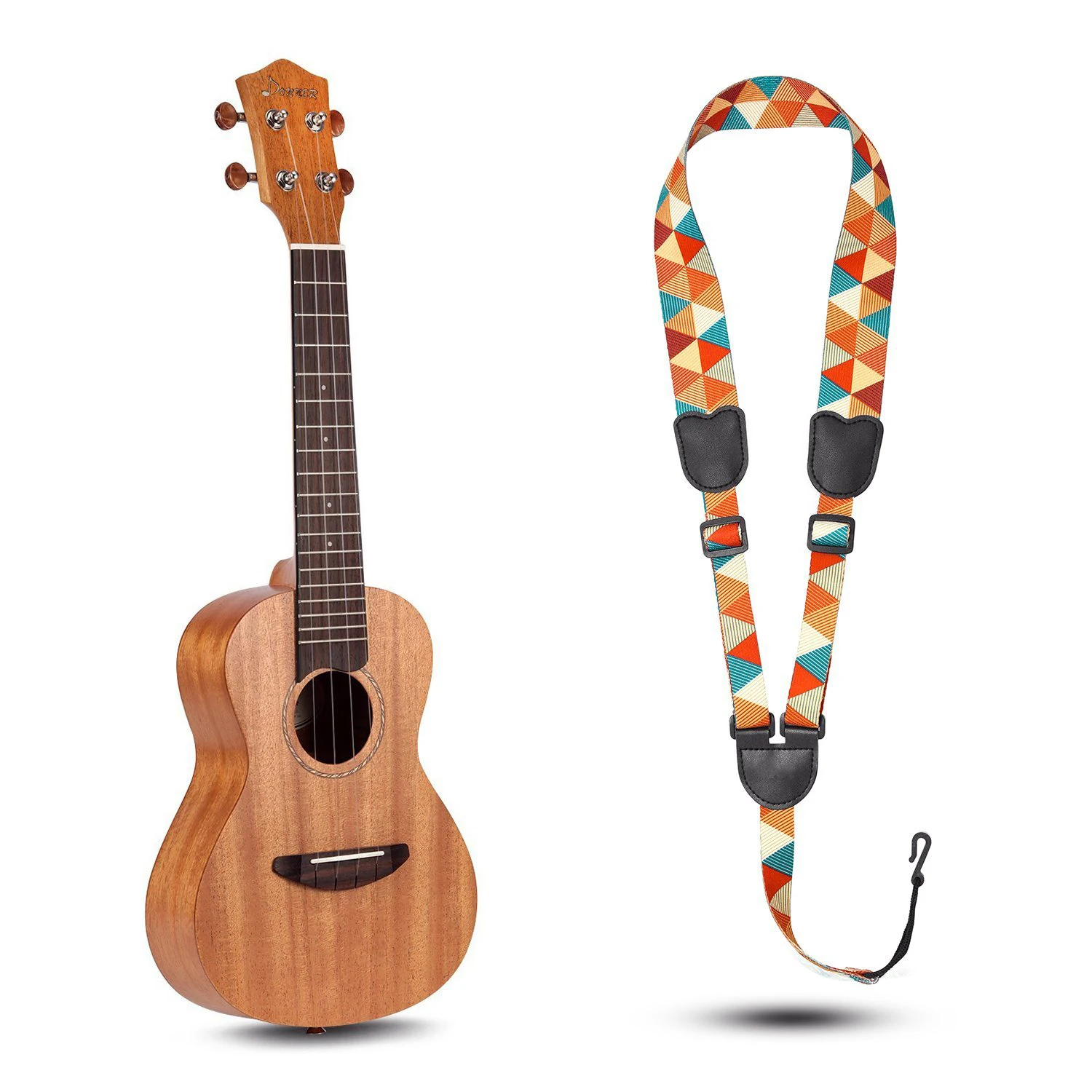 Wholesale Colorful Ukulele Strap Adjustable Ukulele Guitar Strap