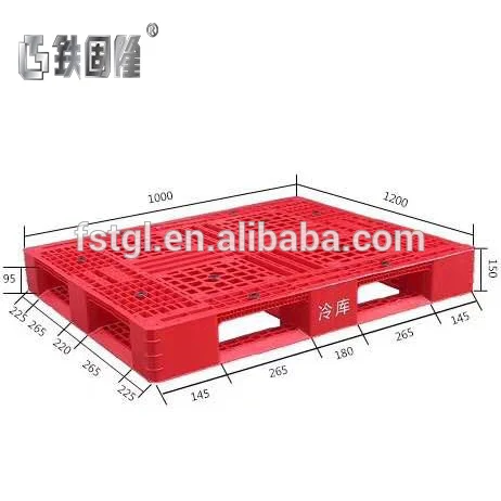 74128Good-price-stackable-plastic-pallet