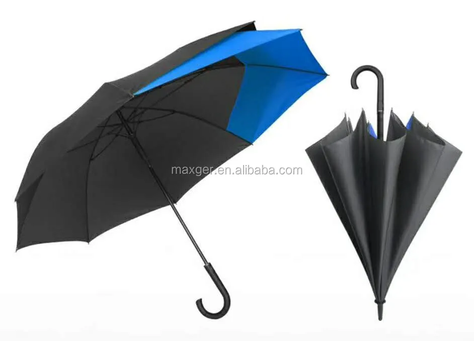 Backpack Straight Rain Umbrella,Telescopic Not Wet Shoulder Buy 23" X