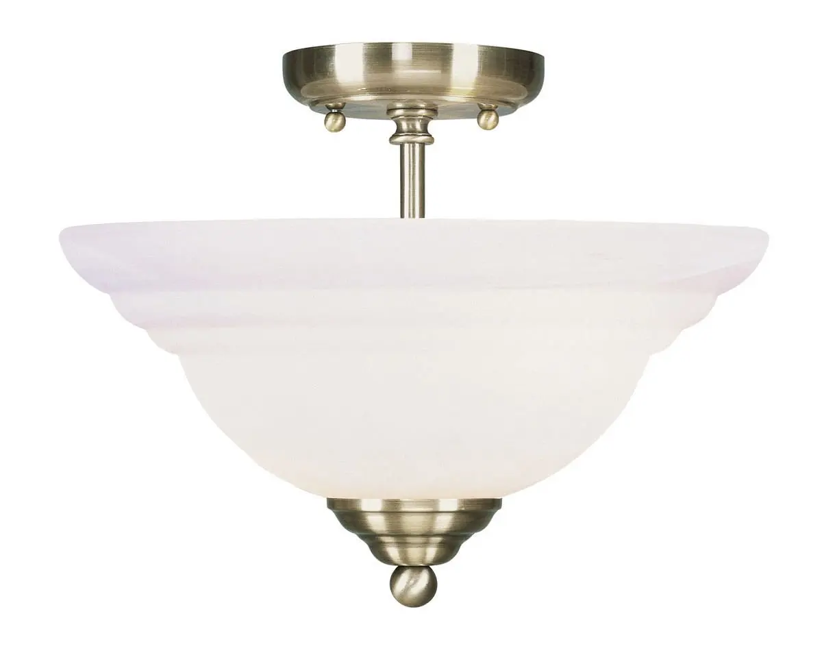 7510-07 Livex Lighting Hamilton Outdoor Ceiling Mount in Bronze