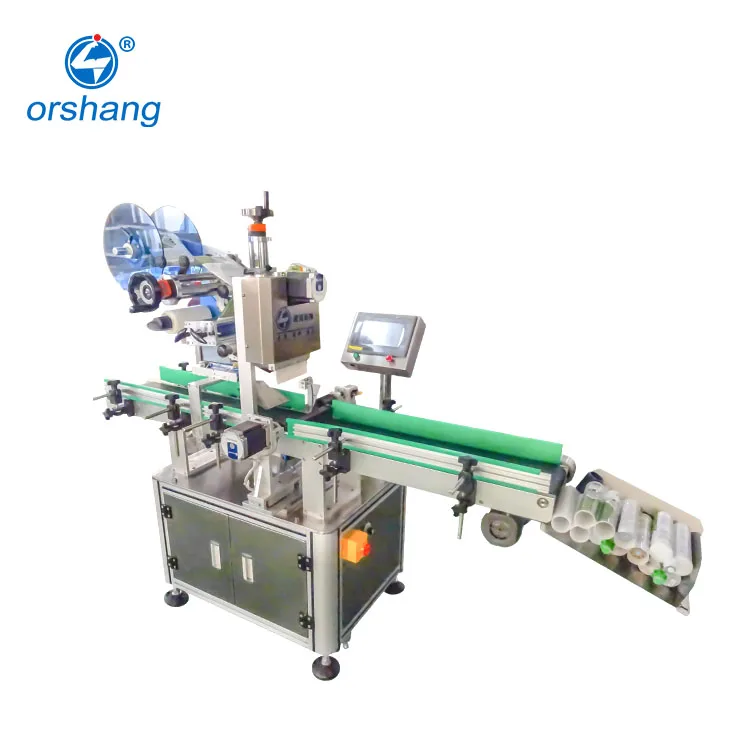 Orshang Full Automatic Beauty Seam Tube Agent Special Round Bottle Labeling Machine