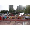 Customized climbing car theme park equipment outdoor kid game roller coaster amusement park funny mini shuttle ride
