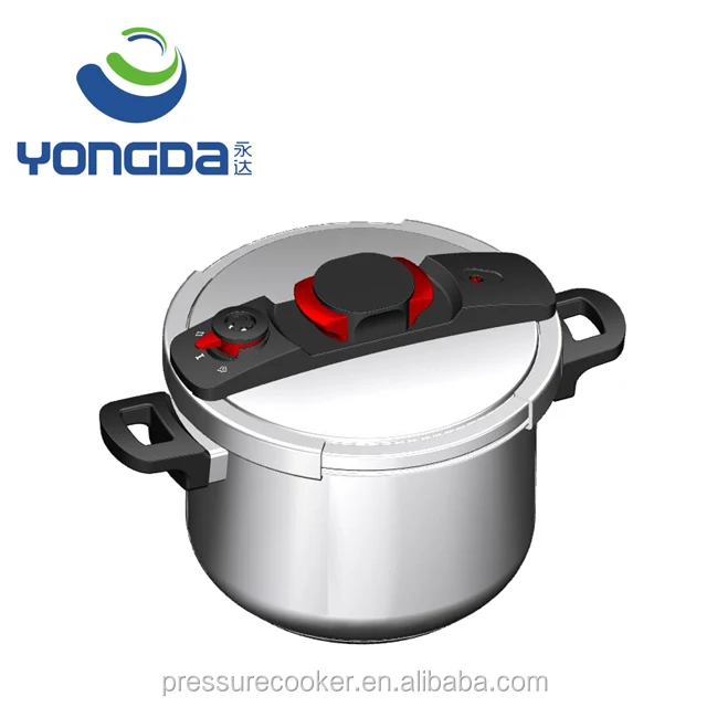 New Design High Safety 18/8 Stainless Steel 6 Litre German Pressure