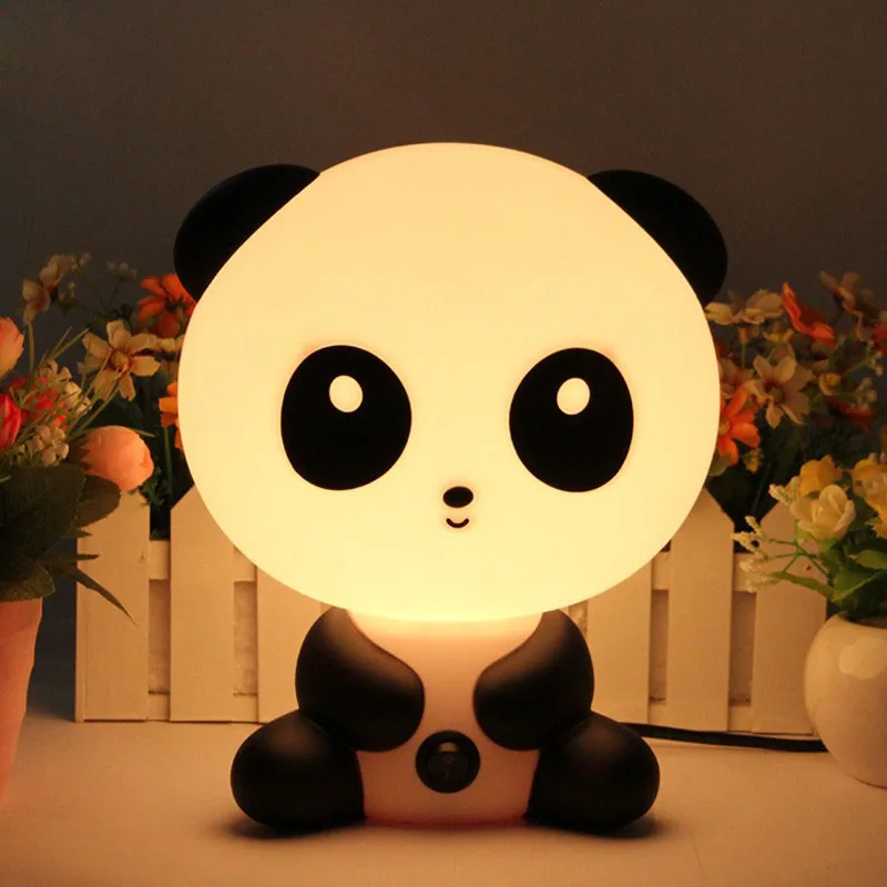Panda Night Light Bedside Lamp Night Lamp For Kids Cartoon Desk lamp Table Light